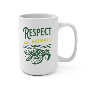 Respect All Animals Coffee Mug 15oz Printify