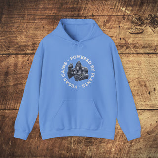 Powered By Plants Heavy Blend™ Hooded Sweatshirt Printify