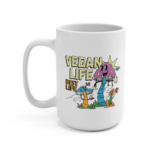 Vegan Life Coffee Mug 15oz