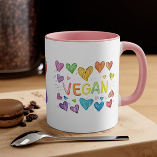 Vegan Accent Coffee Mug, 11oz Printify