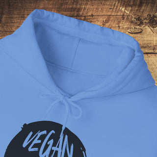 Vegan For Life Heavy Blend™ Hooded Sweatshirt Printify