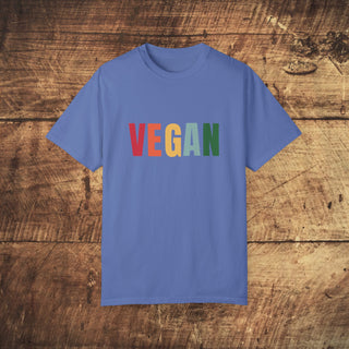 Vegan Garment-Dyed T-shirt Printify