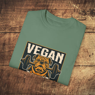 Vegan Power Garment-Dyed T-shirt Printify