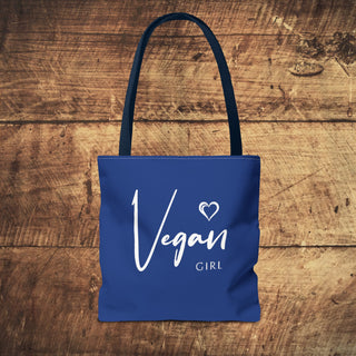 Vegan Girl Tote Bag Printify