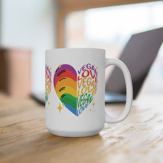 Vegan Love Mug 15oz Printify