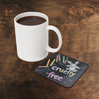 Cruelty-Free Cork Back Coaster Printify