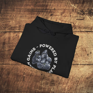 Powered By Plants Heavy Blend™ Hooded Sweatshirt Printify