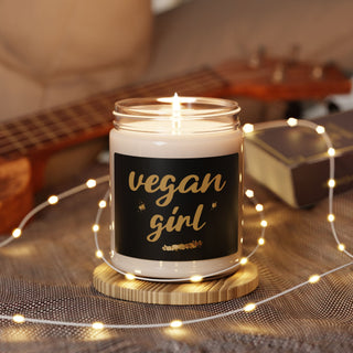 Vegan Girl Scented Soy Candle, 9oz