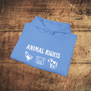 Animal Rights Heavy Blend™ Hooded Sweatshirt Printify