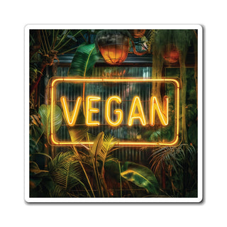 Vegan Neon Magnet Printify