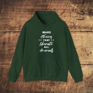 Make Changes Heavy Blend™ Hooded Sweatshirt Printify