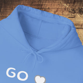 Go Vegan Heavy Blend™ Hooded Sweatshirt Printify