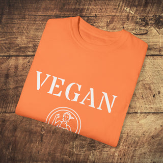 Vegan Garment-Dyed T-shirt Printify