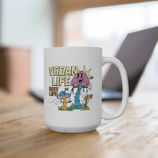 Vegan Life Coffee Mug 15oz