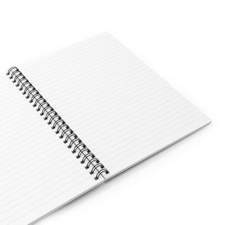 Vegan Island Spiral Notebook - Ruled Line Printify