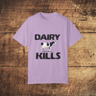 Dairy Kills Garment-Dyed T-shirt Printify