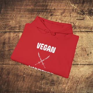 Vegan Warrior Heavy Blend™ Hooded Sweatshirt Printify