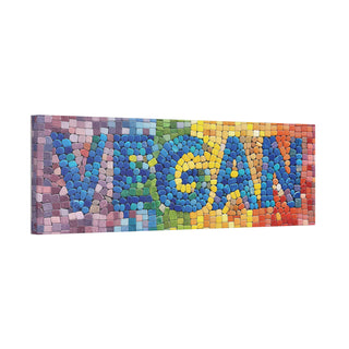 Vegan Classic Stretched Canvas Printify