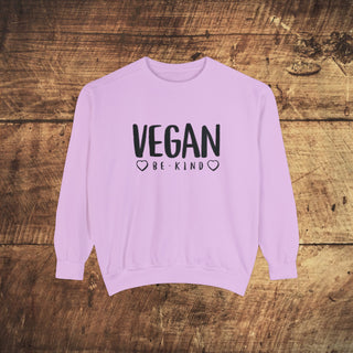 Vegan Garment-Dyed Sweatshirt Printify