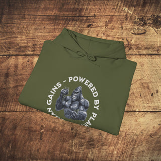 Powered By Plants Heavy Blend™ Hooded Sweatshirt Printify