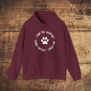 For The Animals Heavy Blend™ Hooded Sweatshirt Printify