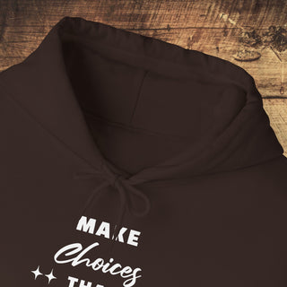 Make Changes Heavy Blend™ Hooded Sweatshirt Printify