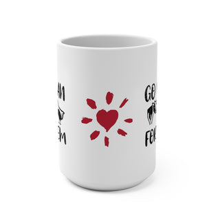 Go Vegan Coffee Mug 15oz Printify