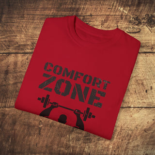 Comfort Zone Garment-Dyed T-shirt Printify