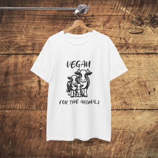 Vegan For The Animals Unisex Heavy Cotton Tee