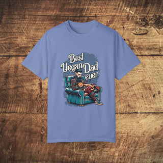Best Vegan Dad Ever Unisex Garment-Dyed T-shirt