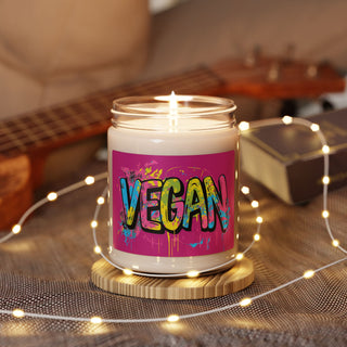 Vegan Scented Soy Candle, 9oz