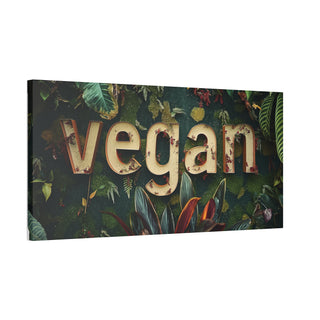 Vegan Classic Stretched Canvas Printify