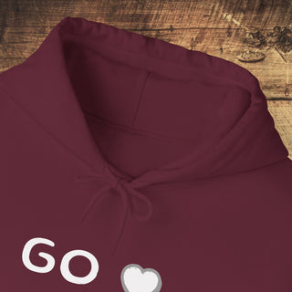 Go Vegan Heavy Blend™ Hooded Sweatshirt Printify