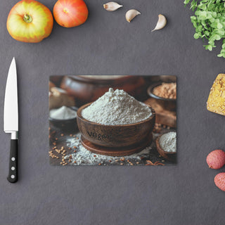 Vegan Tempered Glass Cutting Board Printify