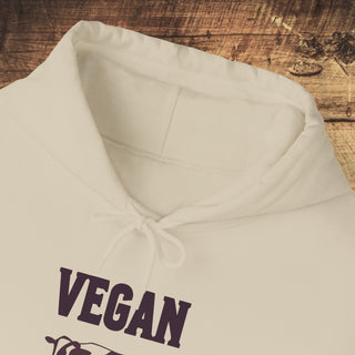 Vegan For Her Heavy Blend™ Hooded Sweatshirt Printify