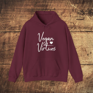 Vegan Virtues Heavy Blend™ Hooded Sweatshirt Printify