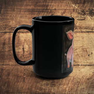 Be Kind To All Black Mug, 15oz