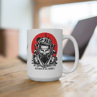 Vegan Warrior Coffee Mug 15oz Printify