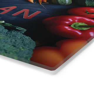 Vegan Tempered Glass Cutting Board Printify