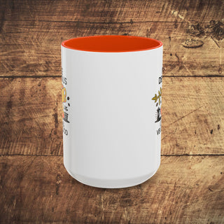 Make Delicious Coffee Colorful Mug, 15oz