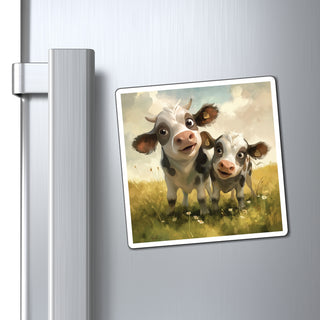 Cute Cows Magnet Printify