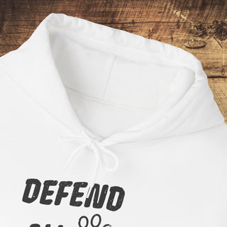 Defend All Animals Heavy Blend™ Hooded Sweatshirt Printify