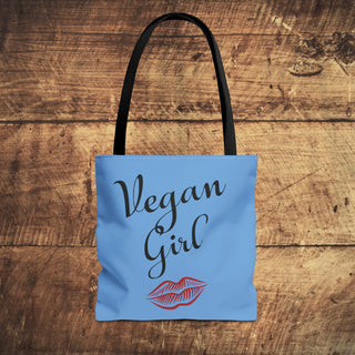 Vegan Girl Tote Bag Printify