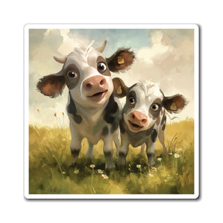 Cute Cows Magnet Printify