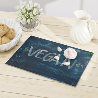 Vegan Tempered Glass Cutting Board Printify