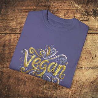 Vegan Garment-Dyed T-shirt Printify