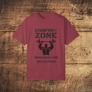 Comfort Zone Garment-Dyed T-shirt Printify