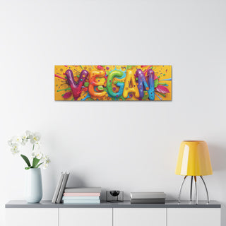 Vegan Classic Stretched Canvas Printify