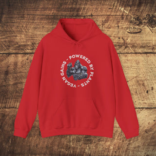 Powered By Plants Heavy Blend™ Hooded Sweatshirt Printify