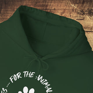 For The Animals Heavy Blend™ Hooded Sweatshirt Printify